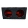 Корпус саб.BOX-102T1,2 (ФИ-труба, чёрный, 2x10", 76л, фанера), SB-BOX-102T1-FB